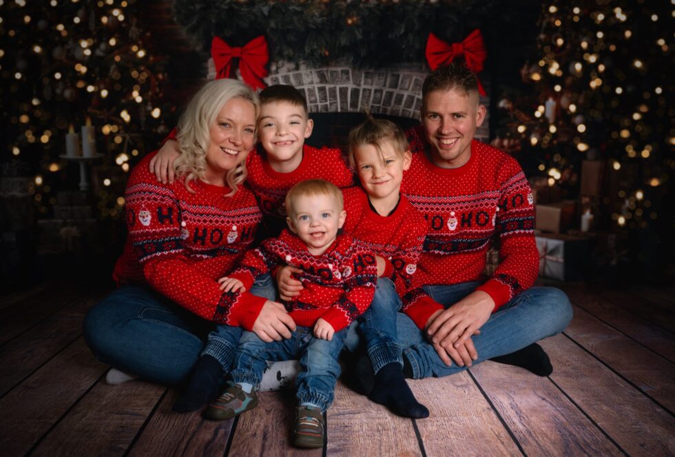 Christmas Family Photoshoots - Carmarthen