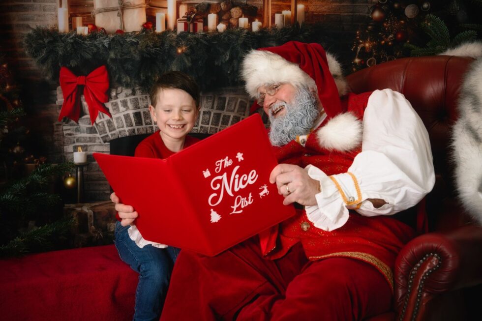 Santa Photoshoot Porthyrhyd